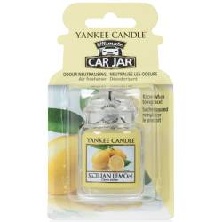 yankee candle car jar ultimate autoduft lemon lavender lemon