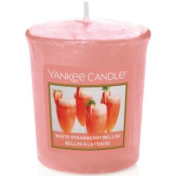 Yankee Candle Wax Melt White Strawberry Bellini, 2.6 Oz.